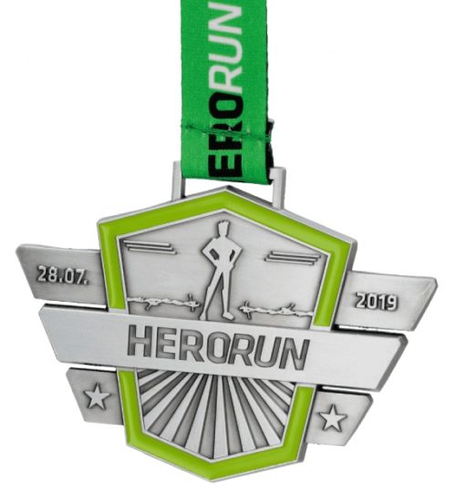 Medal odlewany Herorun