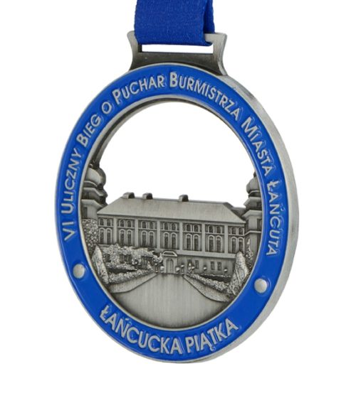 Medal odlewany bieg o puchar burmistrza łańcuta