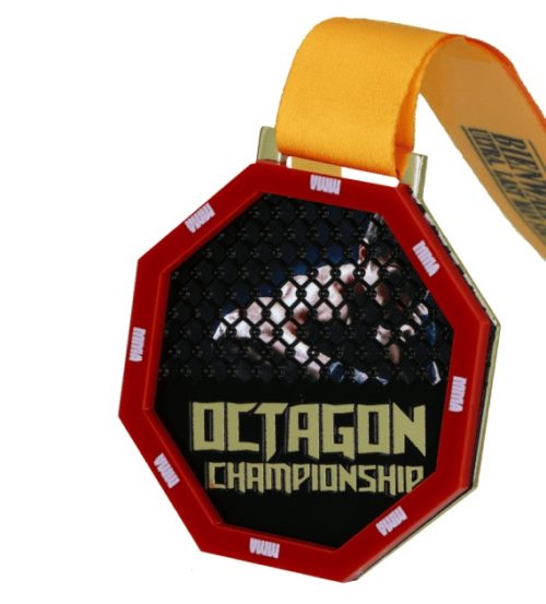 Medal z nadrukiem q-medals Premium-Octagon Championshipp