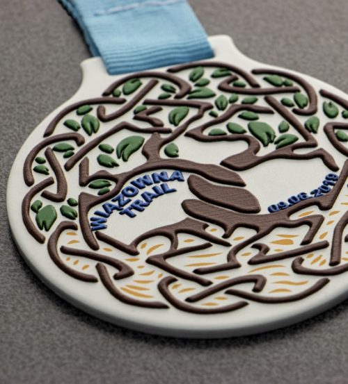 Medal z nadrukiem q-medals standard plus wiązowna trail