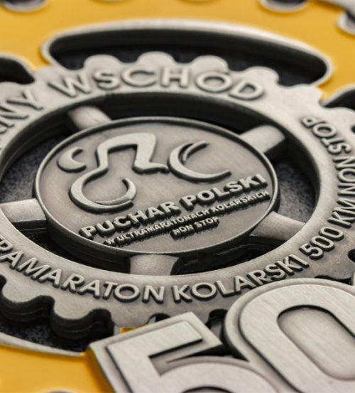 Medal odlewany na Ultramaraton rowerowy