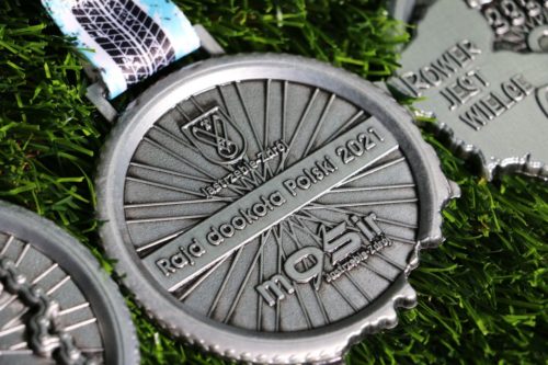 Medal na rajd rowerowy dookoła Polski 3333 km