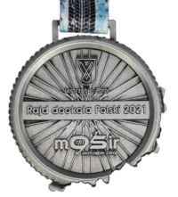 Medal na rajd rowerowy dookoła Polski