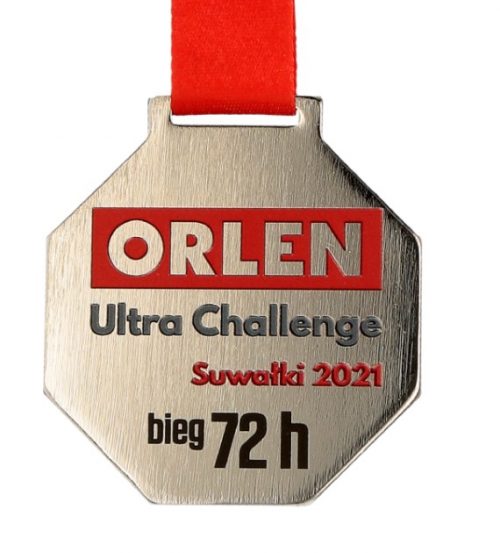 Medal Orlen Ultra Challenge Suwałki 2021