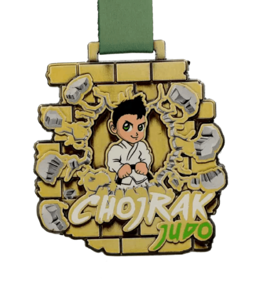 Medal na zawody judo Chojrak