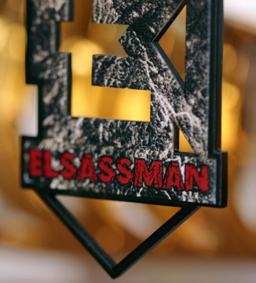 Medal LaserCut Elsassmann detal