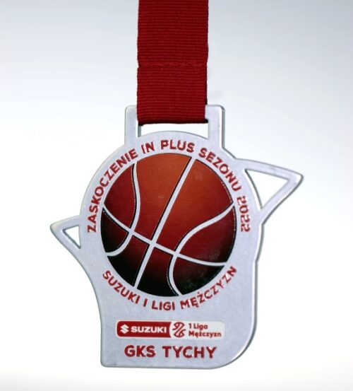 Medal LaserCut dla GKS Tychy