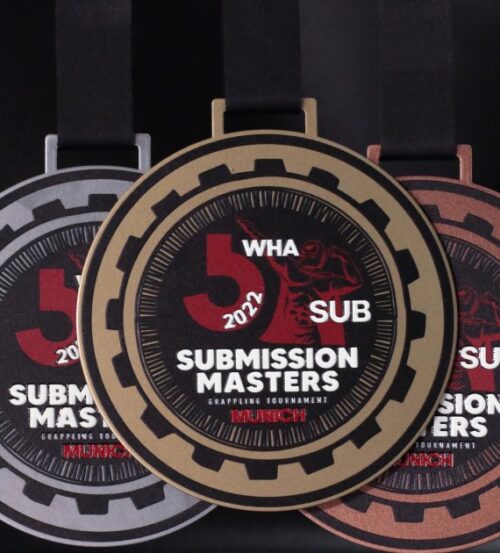 Medal LaserCut na Submission masters
