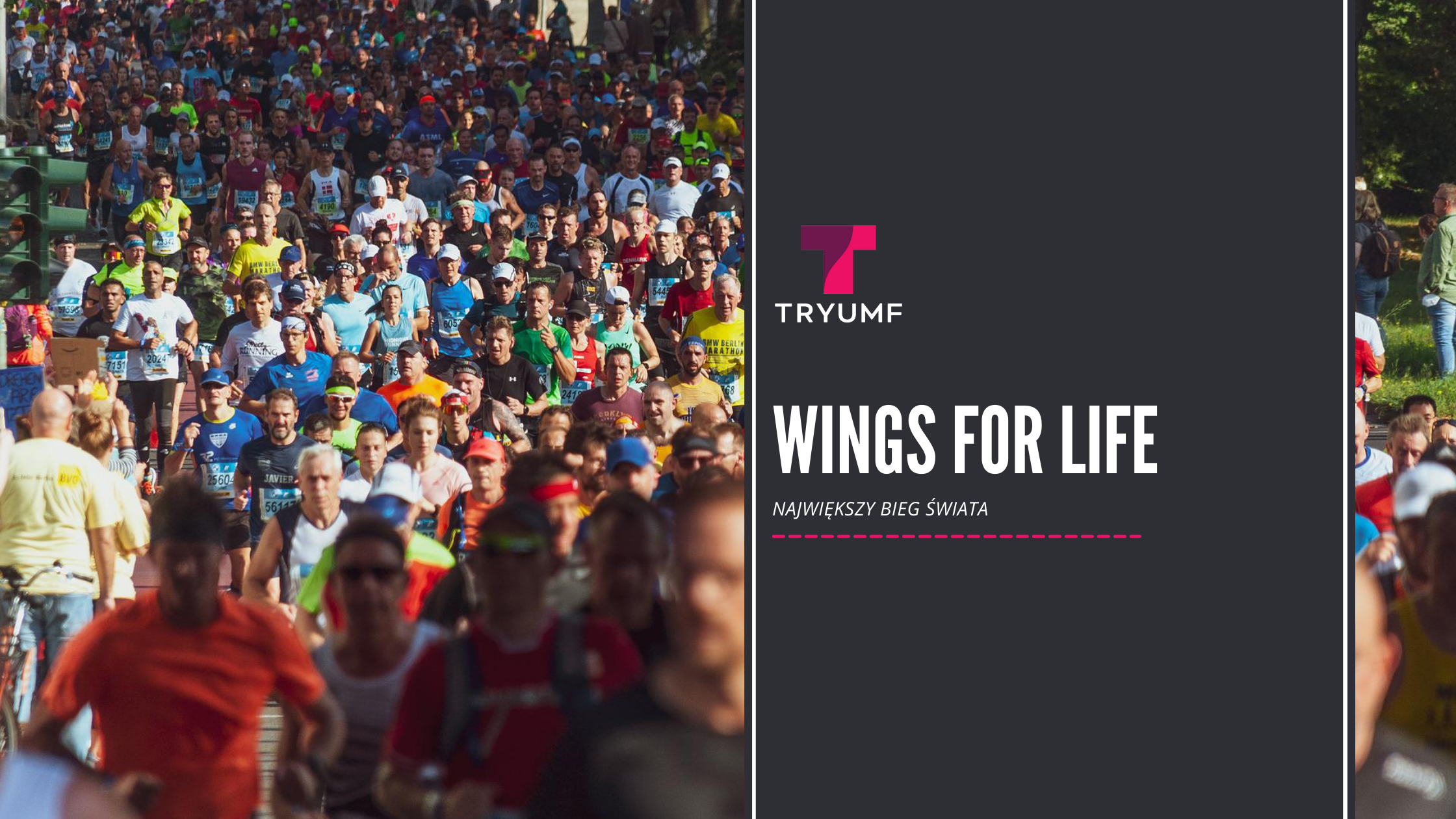 Wings for Life - największy bieg świata - tytuł