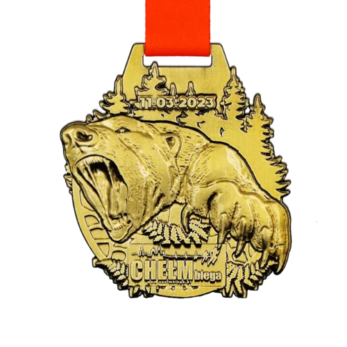 Złoty Medal z Wizerunkiem Niedźwiedzia
