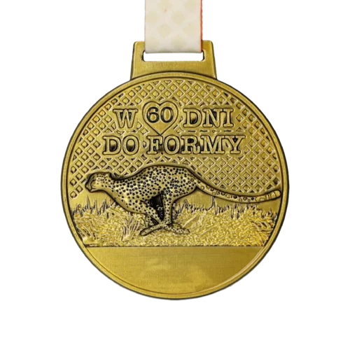Złoty Medal z Gepardem na Przodzie