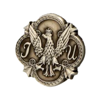 Srebrny Pin z Odlewem Orła