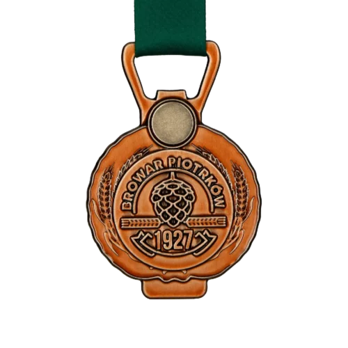 Medal w Kształcie Otwieracza dla Browar Piotrków