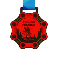 Medal z Motywem Rowerowym na Tour de Pogórze