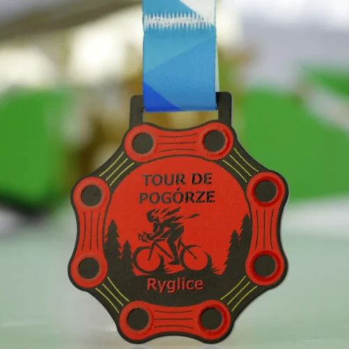 Medal z Motywem Rowerowym na Tour de Pogórze