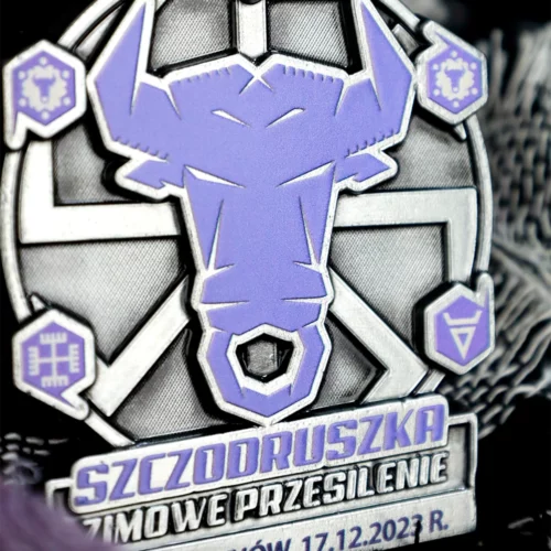 Medal odlewany Szczodruszka Zimowe Przesilenie z nadrukiem i logo_3